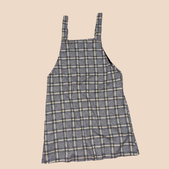 Divided by H&M Plaid Overall Dress - Picture 2 of 2